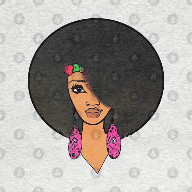 Beautiful Afro indian Women Sista by EllenDaisyShop